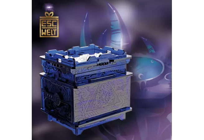 ESC WELT Orbital Box Breathing Galaxy - Puzzle 3D Plexiglas - Colecție Limitată [2]