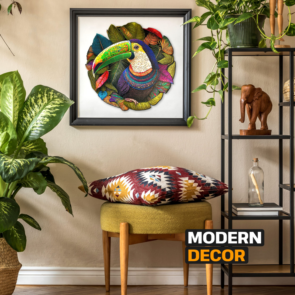 ESC WELT - TOUCAN - Puzzle colorat din lemn pentru adulți și copii 200 / 300 / 500 piese [5]