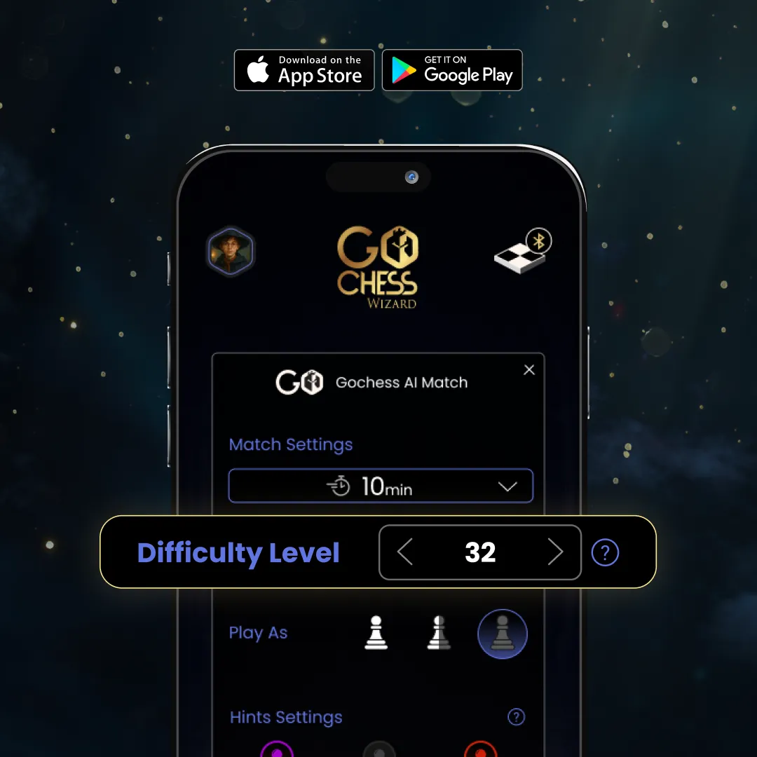 GoChess Harry Potter Wizard Mini - Tabla de Sah Electronica Colectie Licentiata cu LED si AI [11]