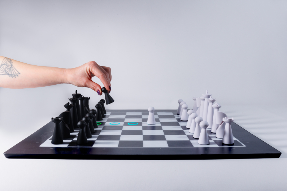 GoChess Lite Modern - Tabla de Sah Electronica Inteligenta cu LED si Aplicatie [3]