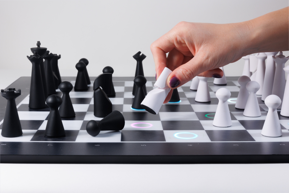 GoChess Lite Modern - Tabla de Sah Electronica Inteligenta cu LED si Aplicatie [8]