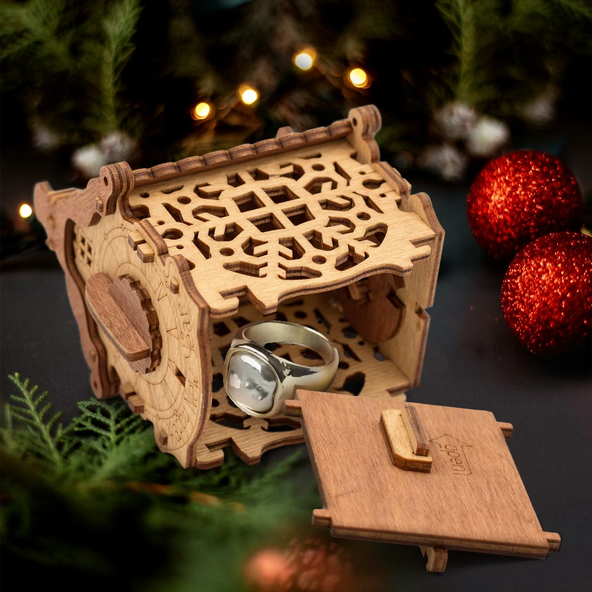 "Happy New Year" Box - Wooden kit [7]
