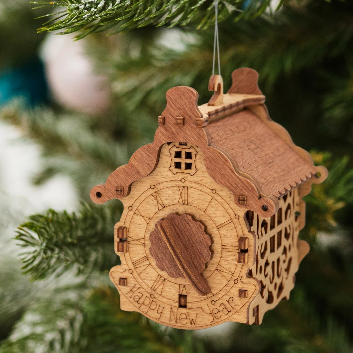 "Happy New Year" Box - Wooden kit [4]