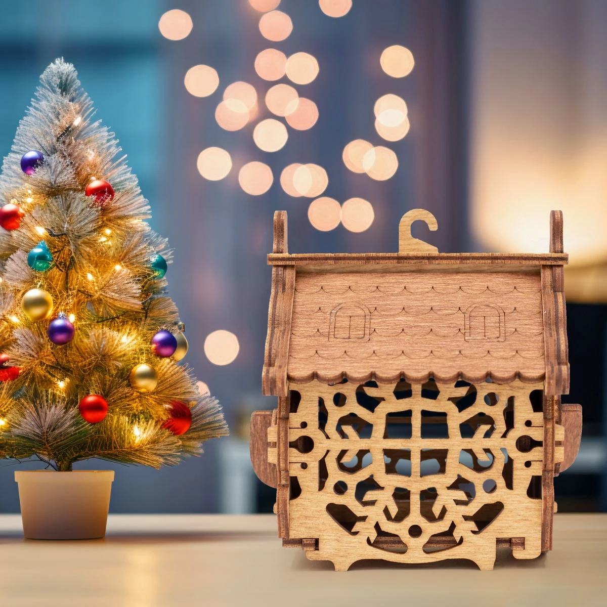 "Happy New Year" Box - Wooden kit [6]