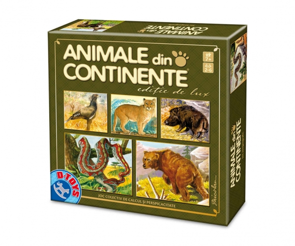 JOC ANIMALE DIN CONTINENTE - editie de lux