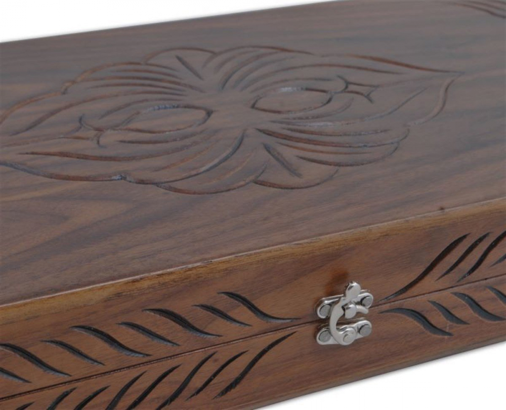 Joc table din lemn solid sculptat [4]