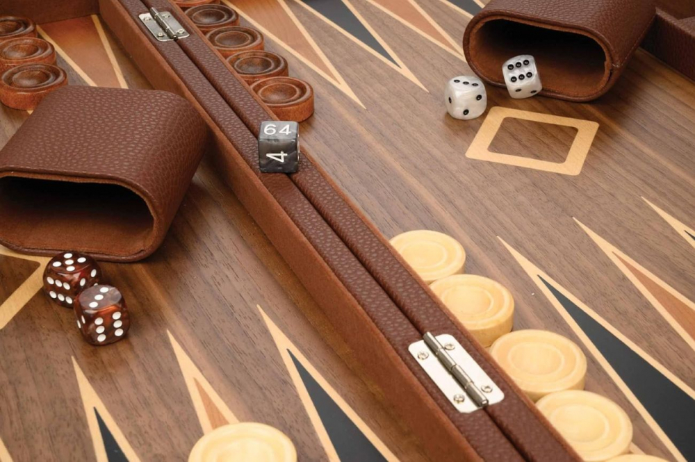 Joc table/backgammon - Polyegos - 48x57 cm [2]