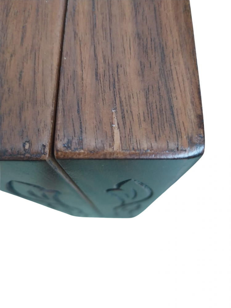 Joc table din lemn solid sculptat - Imperfect
