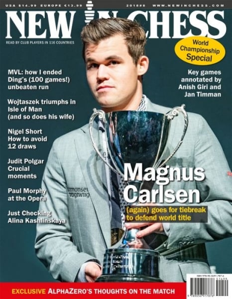 Revista: New In Chess 2018 8: The Club Player s Magazine - New in chess
