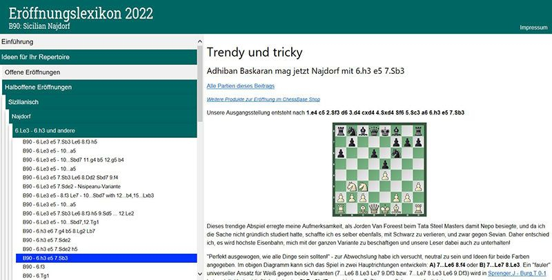 New: Opening Encyclopaedia 2022 - ChessBase [3]