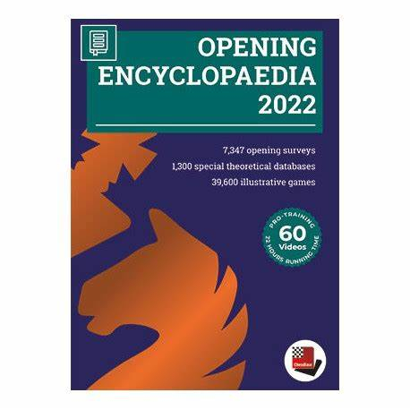 New: Opening Encyclopaedia 2022 - ChessBase