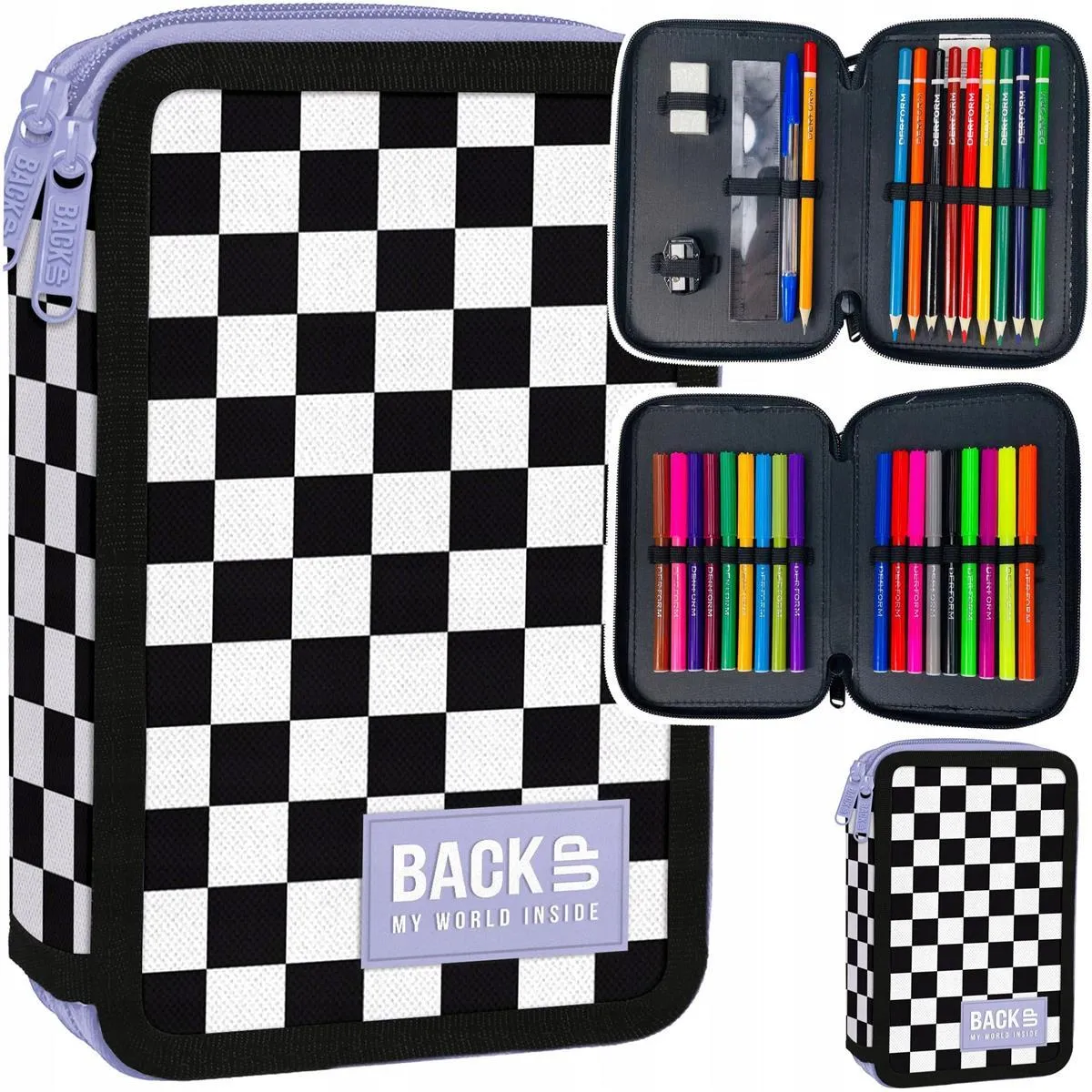 Penar echipat dublu BackUp, Model Tabla de sAH