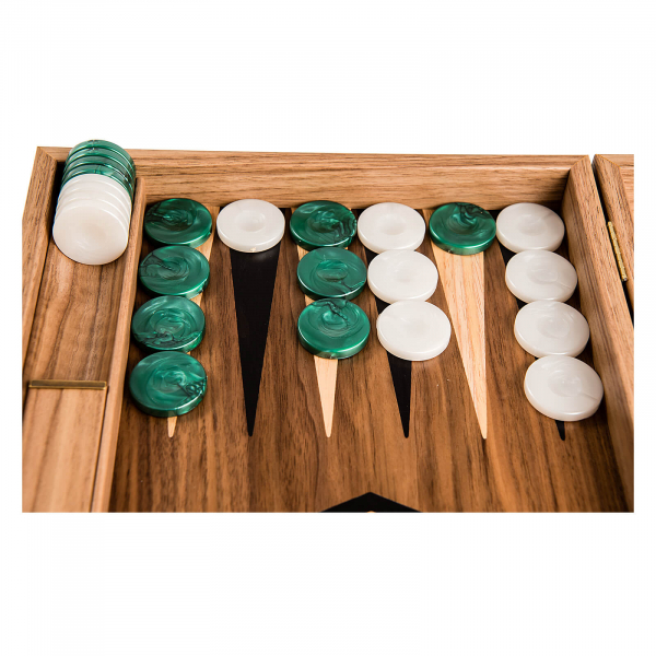 Puluri joc table - perlate  verde - d.37mm [2]