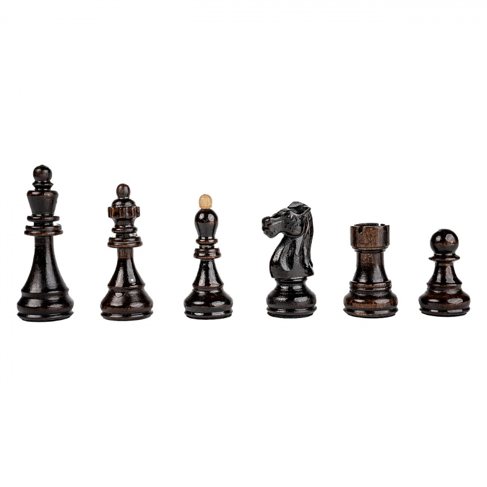 Piese de sah din lemn model Dubrovnik Style, kh 90 mm [3]