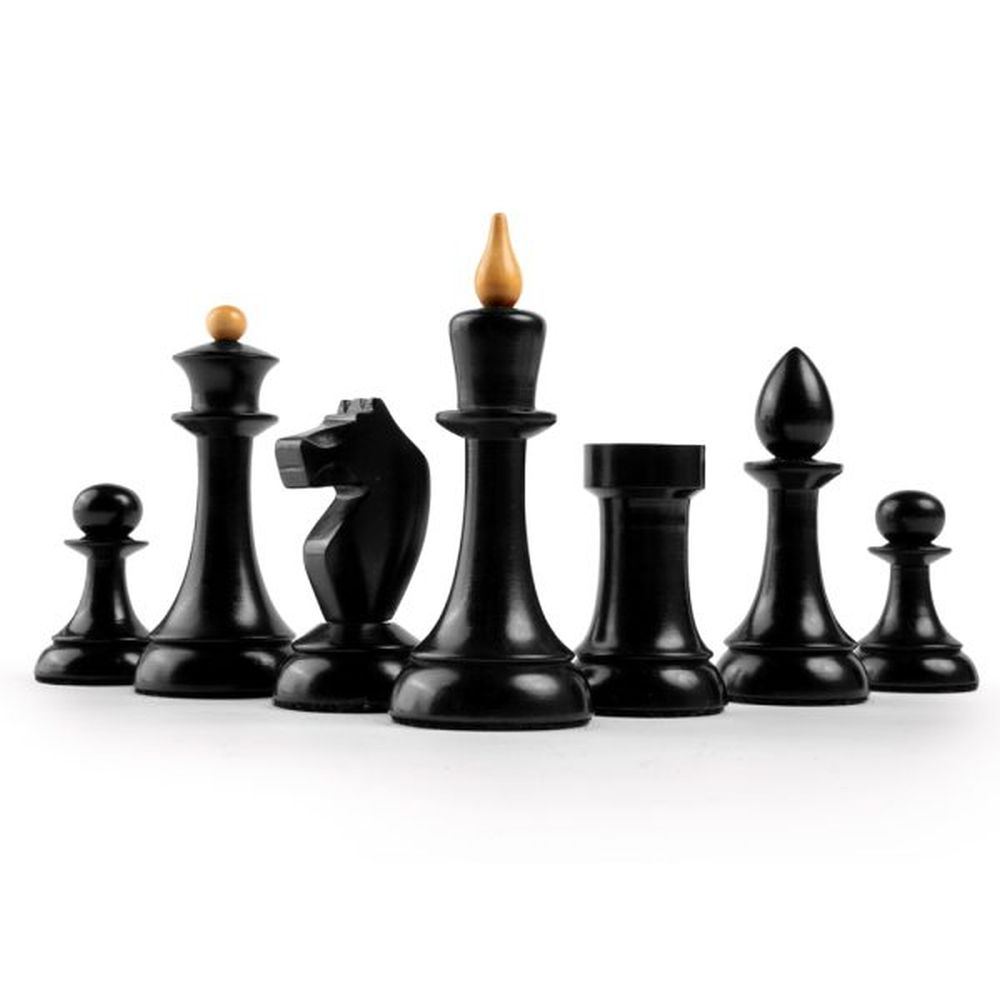 Piese de sah lemn, model The Queens Gambit [3]