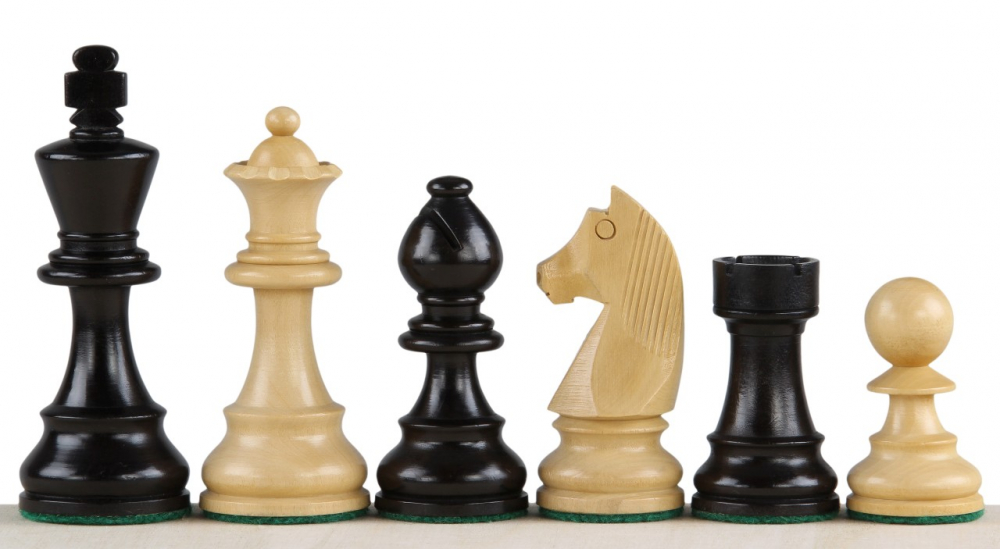 Piese sah lemn Staunton 4 Clasic, EQ, Black [4]