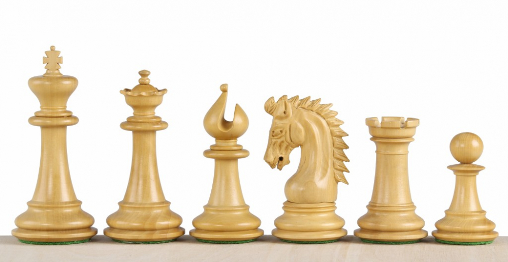 Piese sah lemn Staunton 6 Orient - Sheik (ebonised) [3]