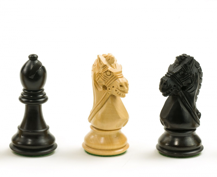Piese sah lemn Staunton 6 Kings Bridal Black [3]