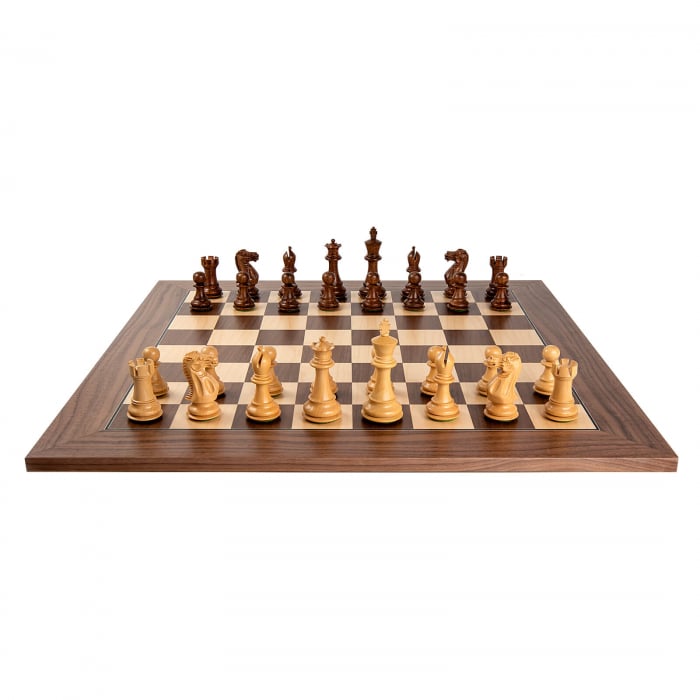 Piese sah Staunton 6 Stallion cu tabla nuc DGT [2]