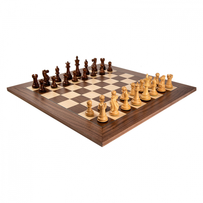 Piese sah Staunton 6 Stallion cu tabla nuc DGT [3]