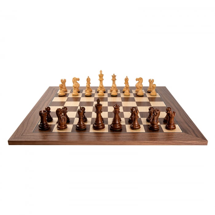 Piese sah Staunton 6 Stallion cu tabla nuc DGT [4]