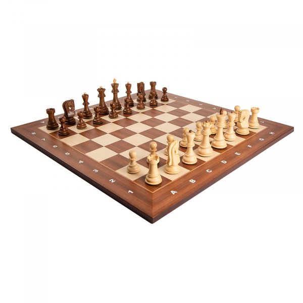 Piese sah lemn staunton 6 zagreb cu tabla sah lemn arin, 55mm