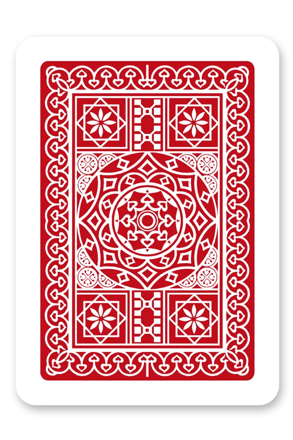 Cărți de joc POKER 98 Albastru/Rosu (carton duplex) [4]