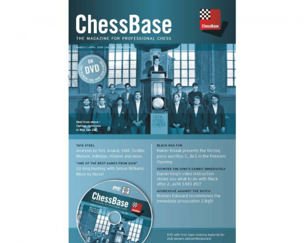 Revista : ChessBase - The Magazine for Professional Chess - March April 2019 - No. 188