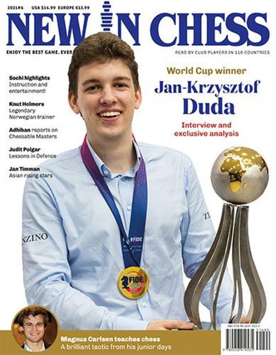 Revista : New In Chess 2021 6: The Club Player s Magazine magazinuldesah.ro reduceri cadouri de Mos Nicolae & Mos Crăciun 2021