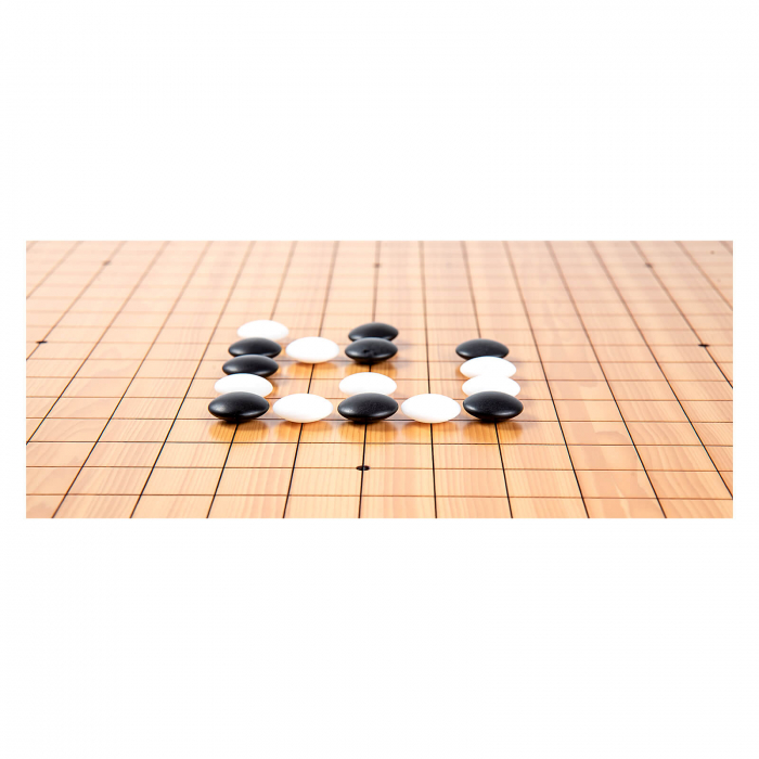 Tabla go profesionala - Goban Shinkaya 3 cm [4]
