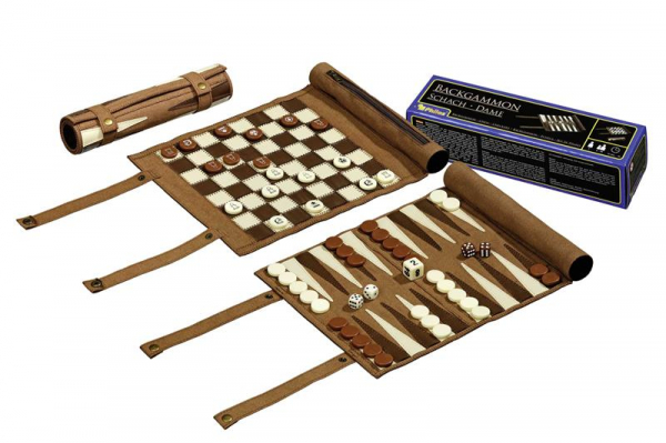 Set Calatorie Sah, Table, Rulou Mic backgammon