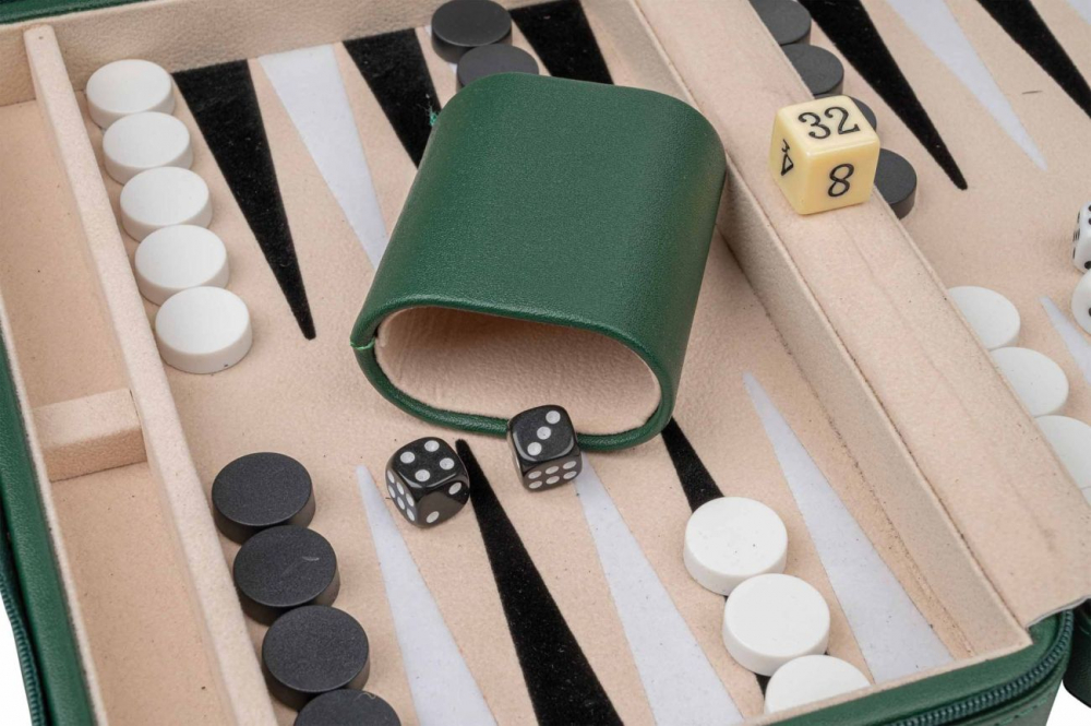 Set joc table/Backgammon de calatorie magnetic, Thasos [5]