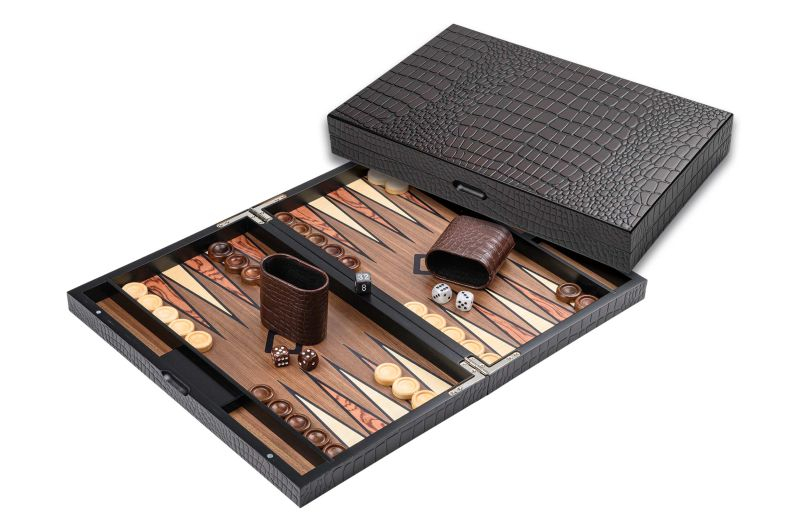 Set joc table / backgammon - Pondikonisi cu inchidere magnetica [3]