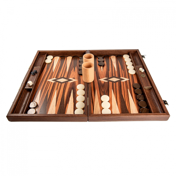 Set joc table backgammon palisandru Santos – 48 x 60 cm Backgammon reduceri cadouri de Mos Nicolae & Mos Crăciun 2021