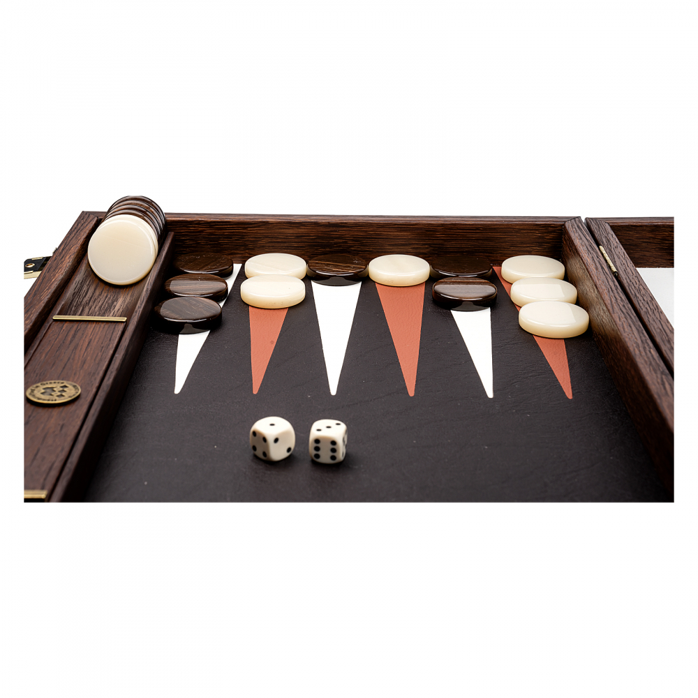 Set joc table backgammon piele model Crocodil - 48 x 60 [4]