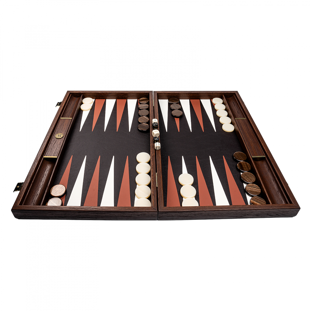 Set joc table backgammon piele model Crocodil - 48 x 60 [5]