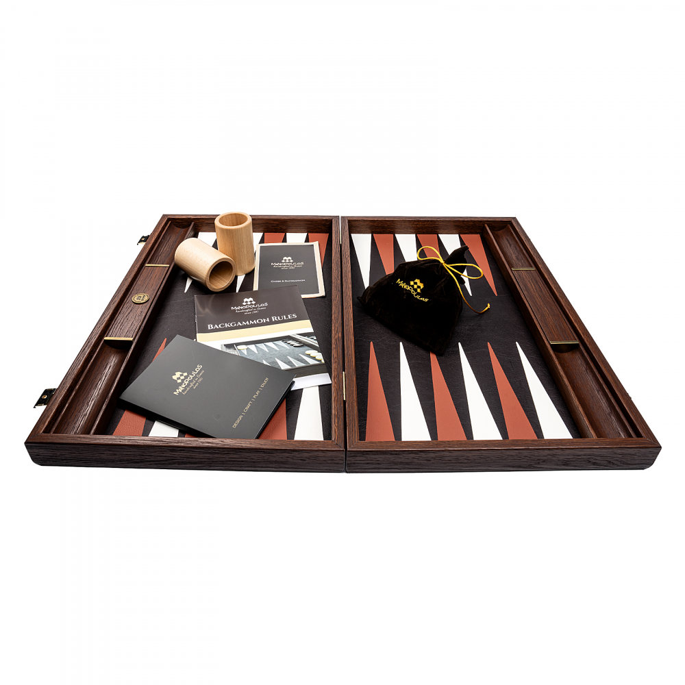 Set joc table backgammon piele model Crocodil - 48 x 60 [6]