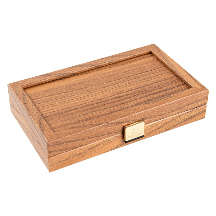 Set joc table/backgammon Walnut de Calatorie 19,5 x 23 cm [2]