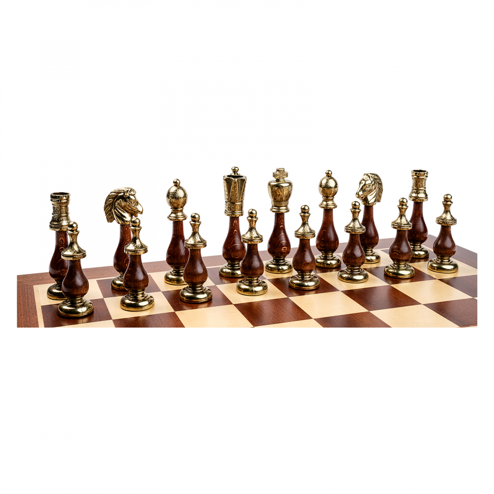 Set piese sah Arabic Style cu tabla mahon pliabila [6]