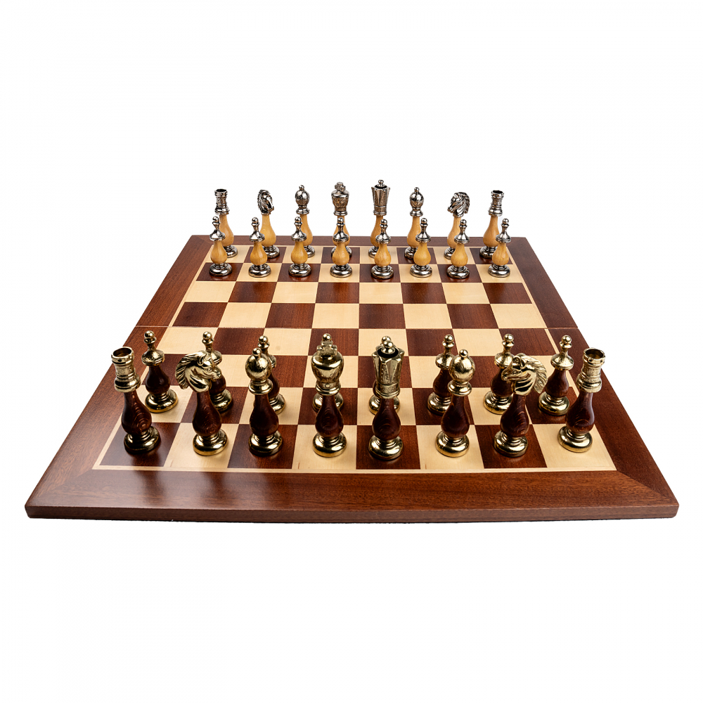 Set piese sah Arabic Style cu tabla mahon pliabila [3]