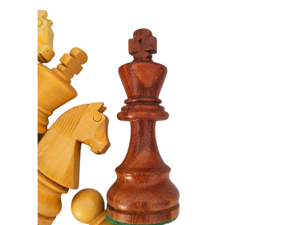 Set Piese sah lemn German Staunton 6 Clasic - Imperfect [5]