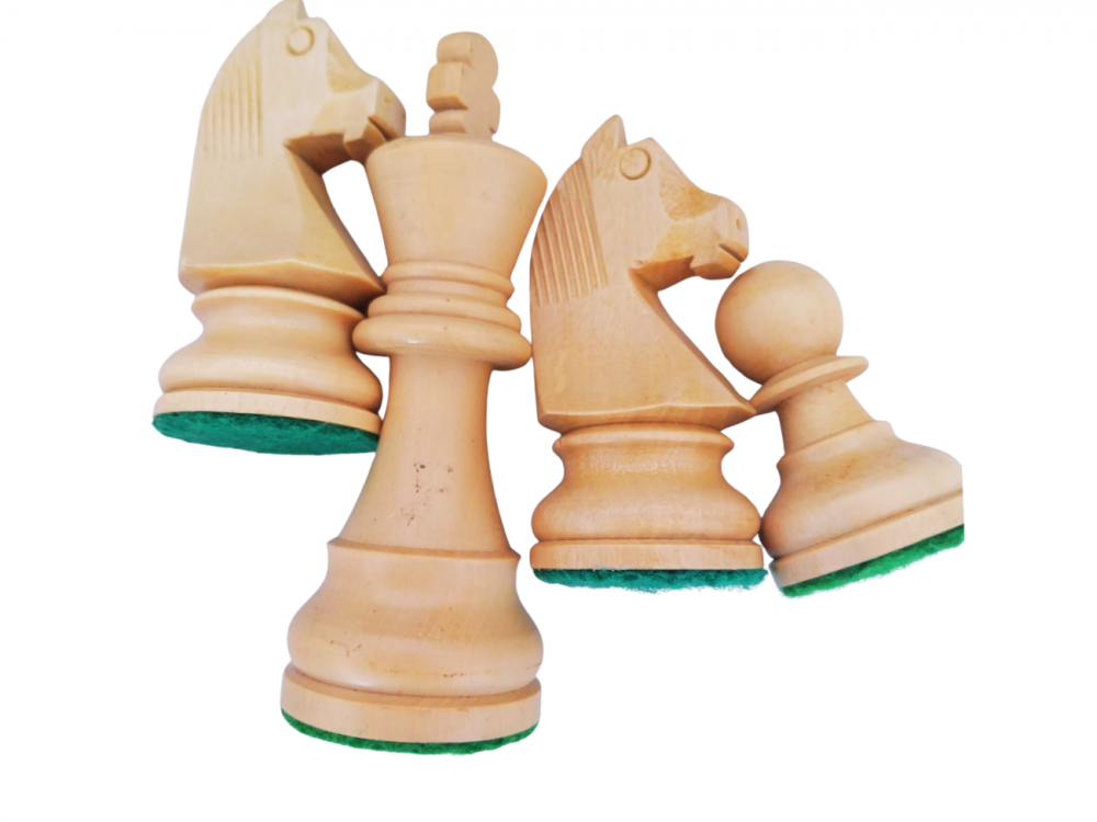 Set Piese sah lemn German Staunton 6 Clasic - Imperfect [3]