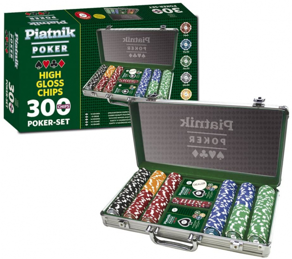 Set poker cu 300 jetoane model Piatnik