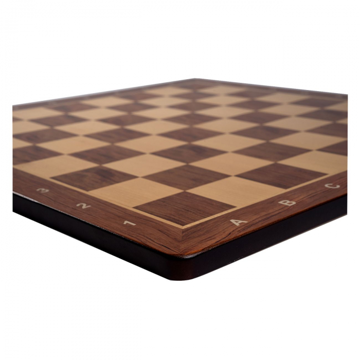 Tabla de sah din lemn padauk, 55 x 55 cm [2]