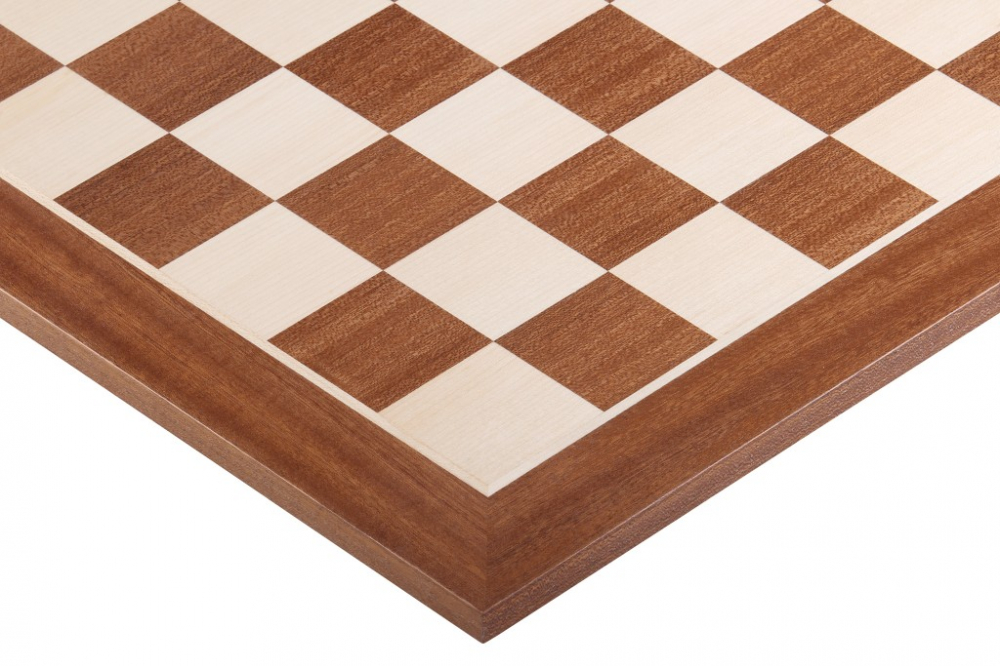Tabla de sah lemn mahon, 41 x 41 cm, patrat 40 mm [2]