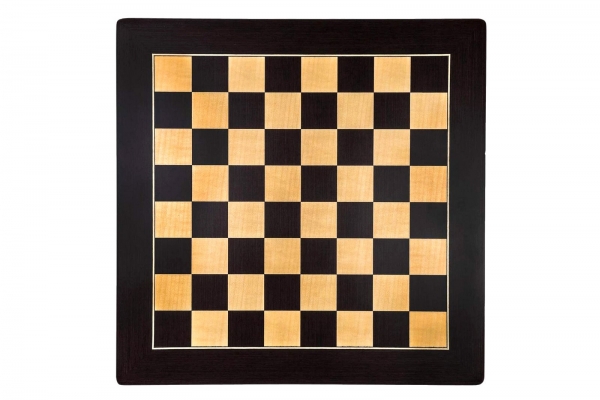 Tabla de sah no.6, lemn wenge, 55x55 cm, patrat 55 mm, Barcelona "Deluxe" [2]