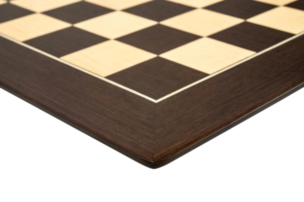 Tabla de sah no.6, lemn wenge, 55x55 cm, patrat 55 mm, Barcelona "Deluxe" [3]