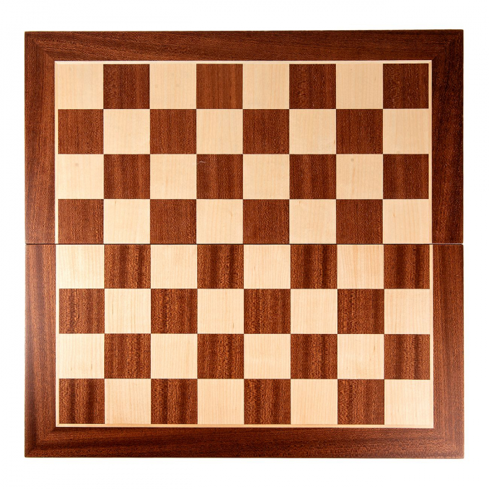 Tabla de sah pliabila - lemn no 6 - mahon - New edition - [2]