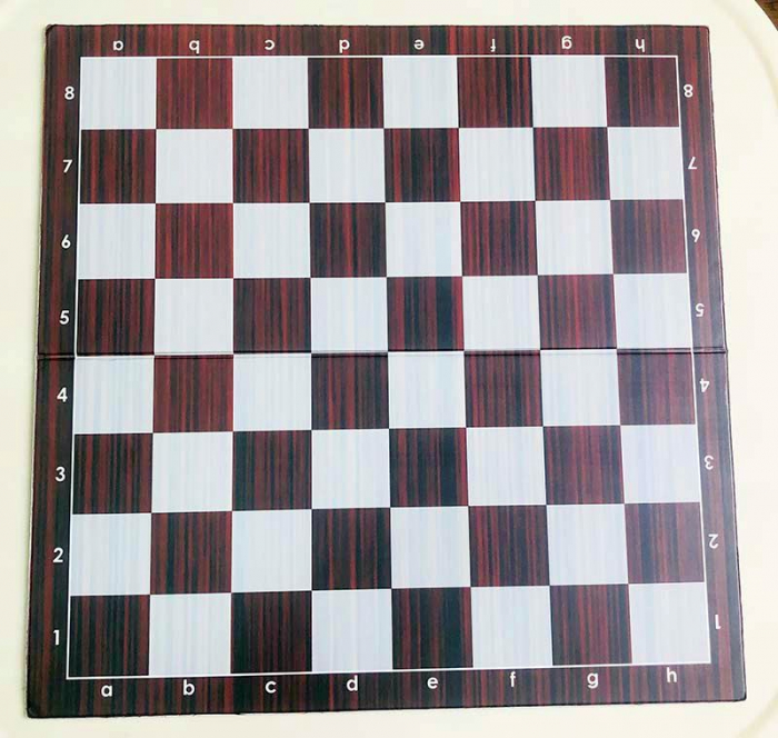 Tabla de sah pliabila PVC - Imitatie lemn, 57 mm - Imperfect [3]
