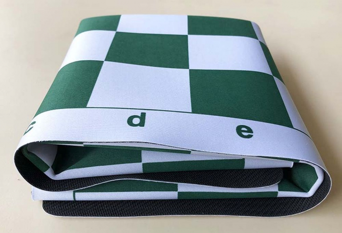 Tabla de sah rulabila mousepad - verde